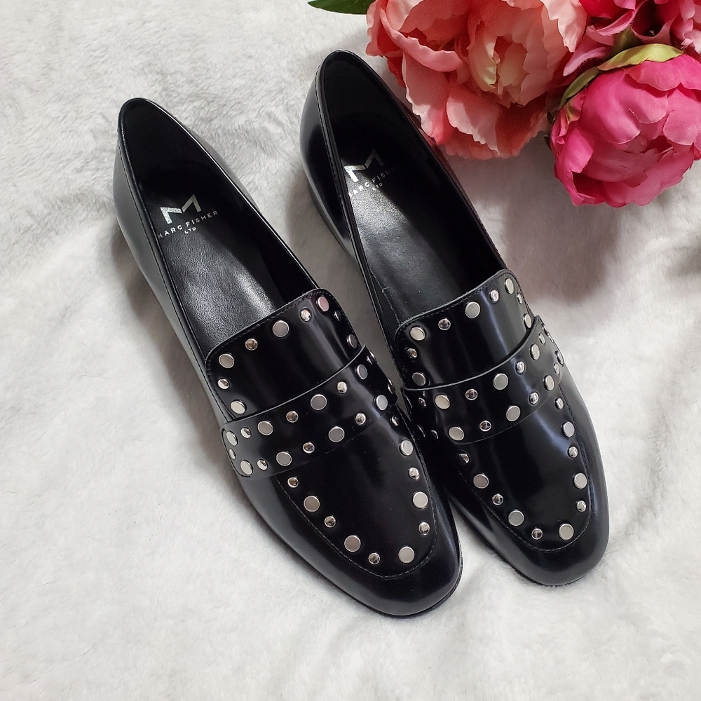 Marc Fisher Ltd Zimma Leather Loafer  NIB